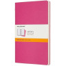 Блокнот MOLESKINE Cahier Journal Large, линейка, неон-розовый CH016D17