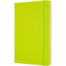Блокнот MOLESKINE CLASSIC LARGE линейка, лаймовый QP060C2