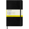 Блокнот MOLESKINE Classic Soft Large, клетка, чёрный QP617