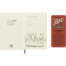 Еженедельник MOLESKINE LE ALICE IN WONDERLAND WKNT POCKET DAL12WN2BY23 голубой